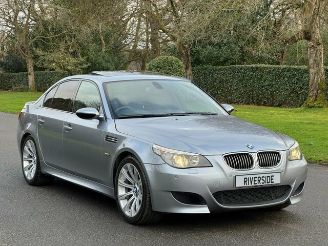 BMW M5 2006 5.0 V8 Saloon Smg Euro 4 507 Ps Silver #5