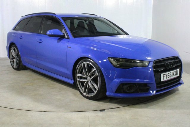 Audi A6 Avant 2016 3.0 Bitdi V6 Black Edition Estate Blue #3