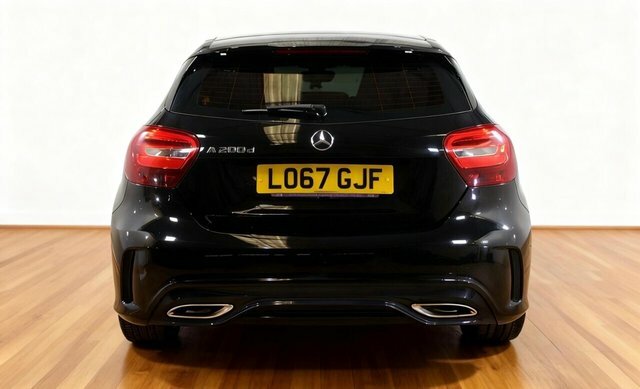 Mercedes-Benz A Class 2017 2.1 A200d Amg Line Hatchback 7G-dc LO67GJF Black #6