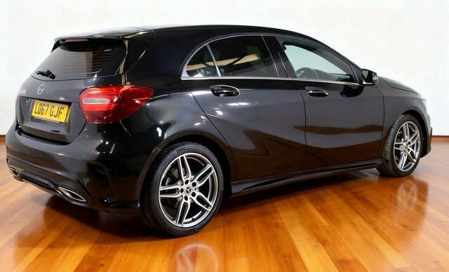 Mercedes-Benz A Class 2017 2.1 A200d Amg Line Hatchback 7G-dc LO67GJF Black #5