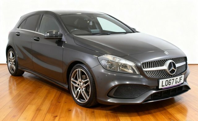 Mercedes-Benz A Class 2017 2.1 A200d Amg Line Hatchback 7G-dc LO67GJF Black #3