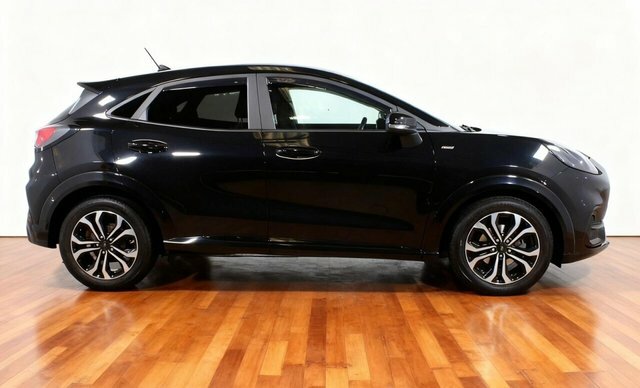 Ford Puma 2021 1.0T Ecoboost Mhev St-line Suv Man YP21MGZ Black #4