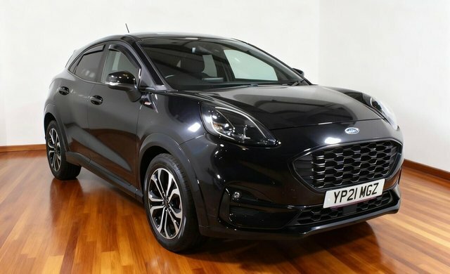 Ford Puma 2021 1.0T Ecoboost Mhev St-line Suv Man YP21MGZ Black #3