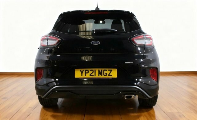 Ford Puma 2021 1.0T Ecoboost Mhev St-line Suv Man YP21MGZ Black #6