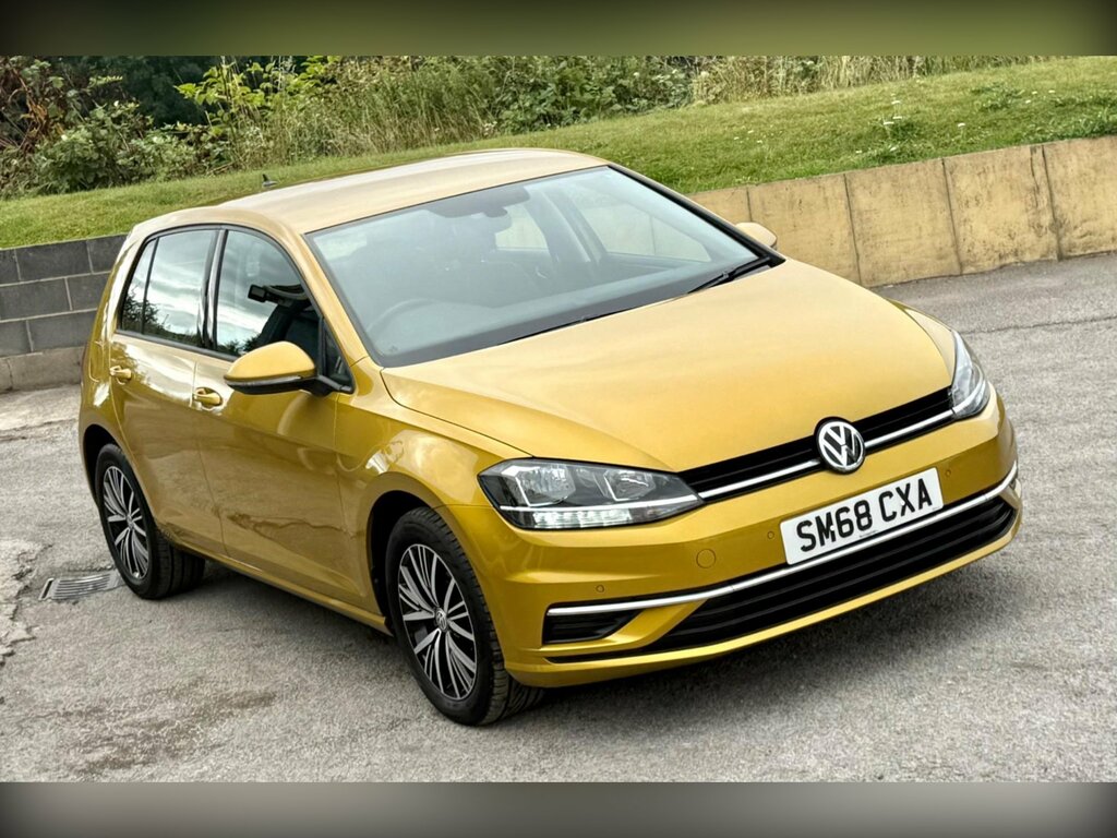 Volkswagen Golf 1.0 Tsi Se Euro 6 Ss SM68CXA Yellow #6