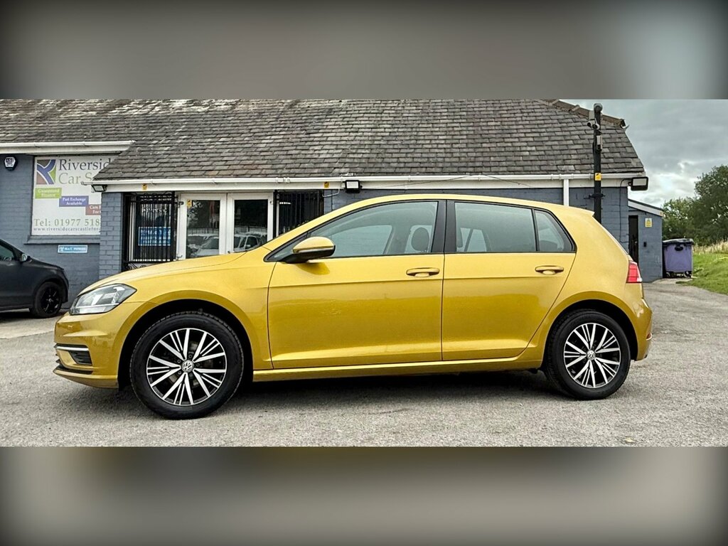 Volkswagen Golf 1.0 Tsi Se Euro 6 Ss SM68CXA Yellow #5