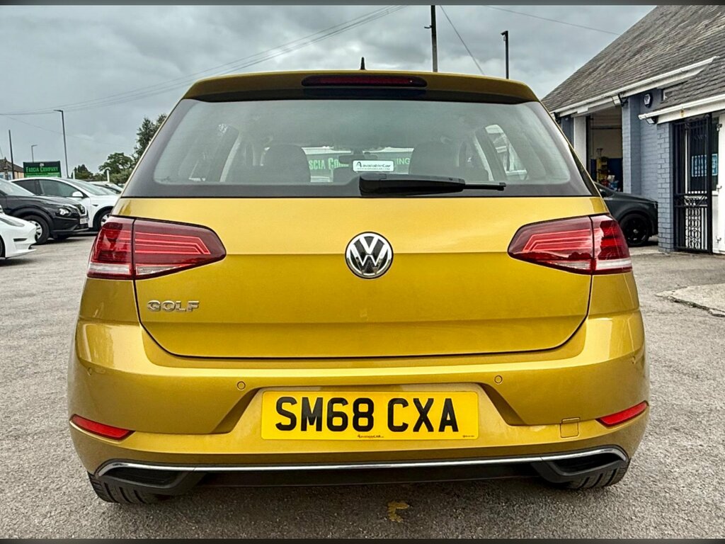 Volkswagen Golf 1.0 Tsi Se Euro 6 Ss SM68CXA Yellow #4