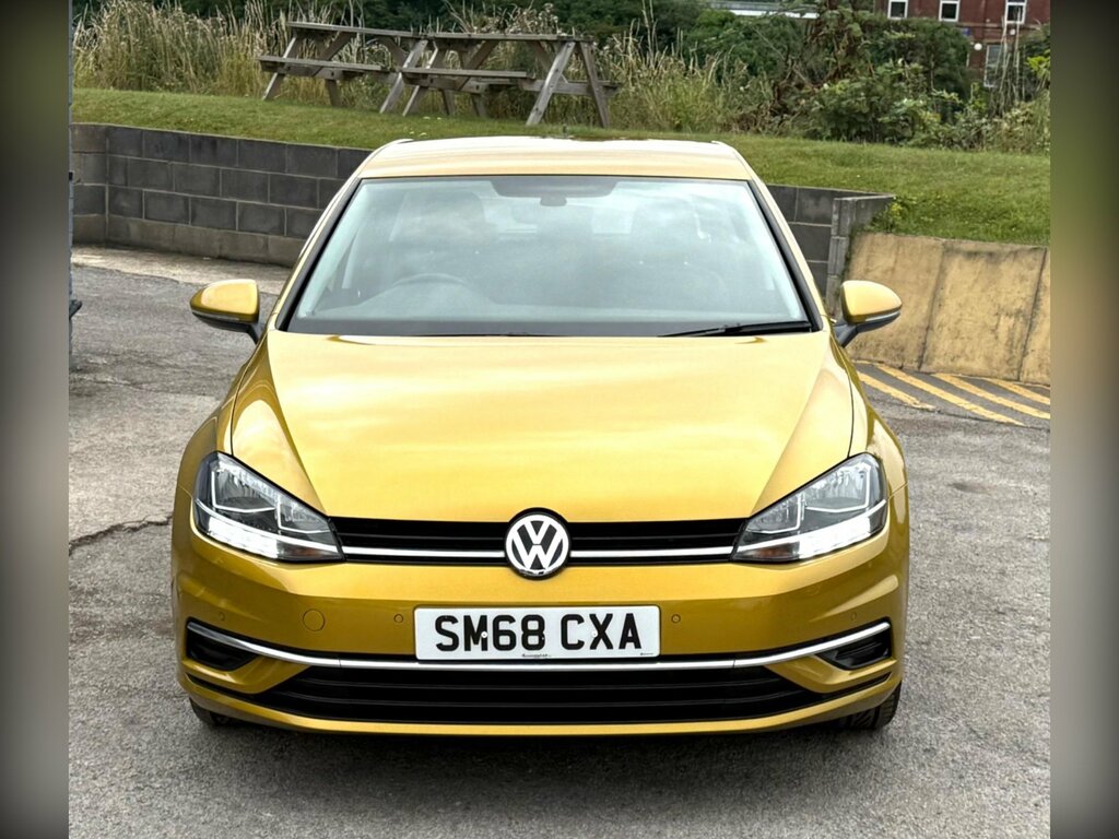 Volkswagen Golf 1.0 Tsi Se Euro 6 Ss SM68CXA Yellow #3