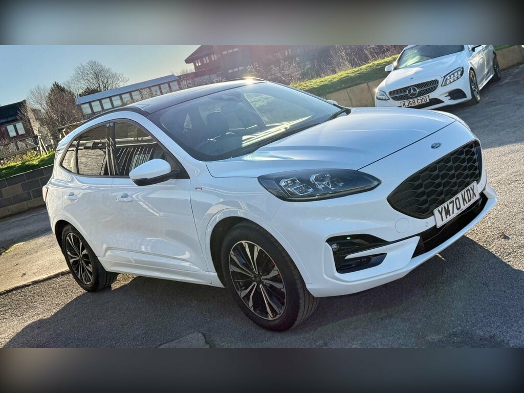 Ford Kuga 1.5 Ecoblue St-line X Edition Euro 6 Ss YM70KDX White #2