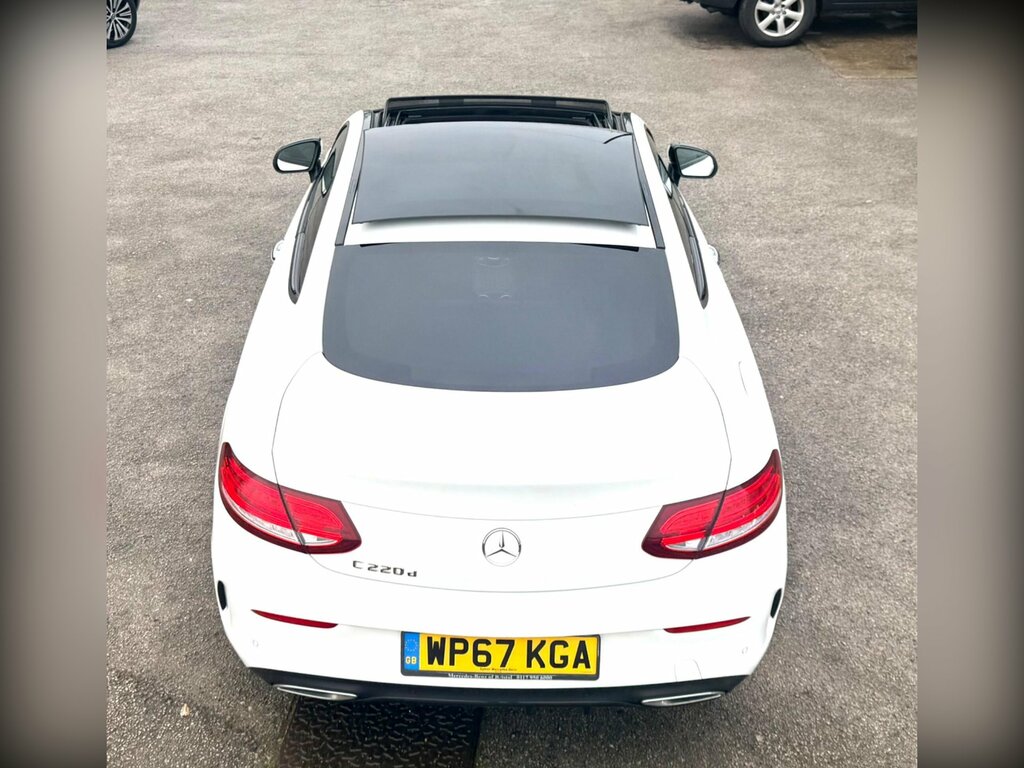 Mercedes-Benz C Class 2.1 C220d Amg Line Premium G-tronic Euro 6 Ss WP67KGA White #4