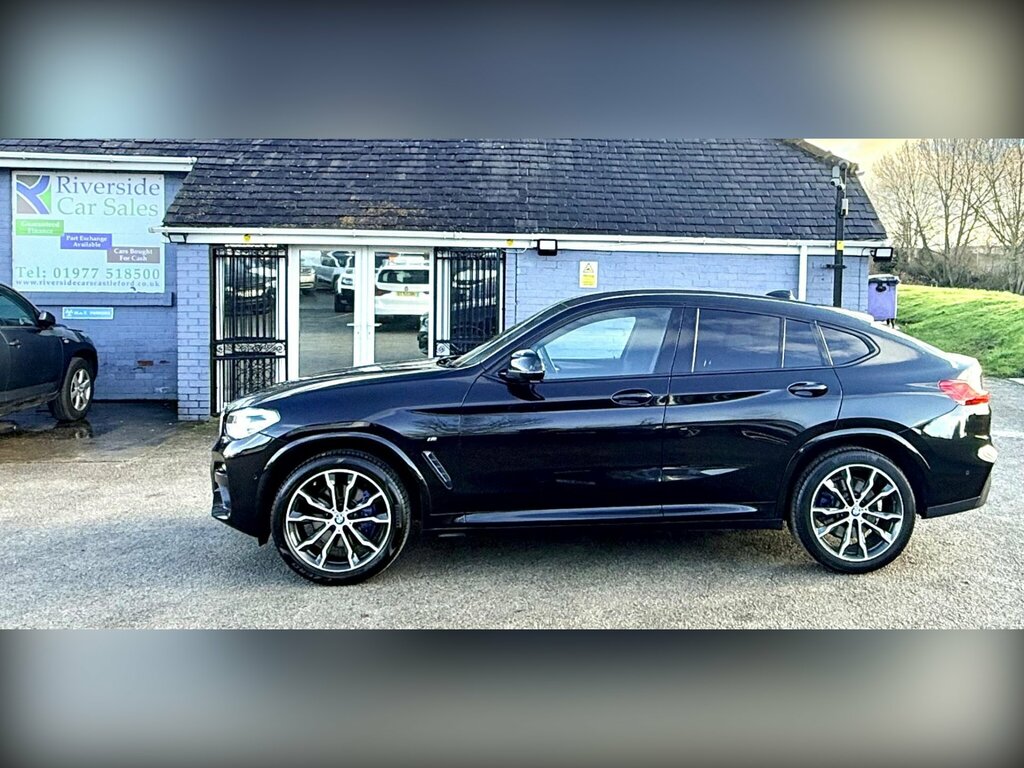 BMW X4 2.0 20D M Sport Xdrive Euro 6 Ss YJ68YUU Black #6