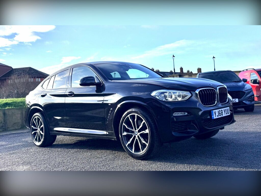 BMW X4 2.0 20D M Sport Xdrive Euro 6 Ss YJ68YUU Black #2