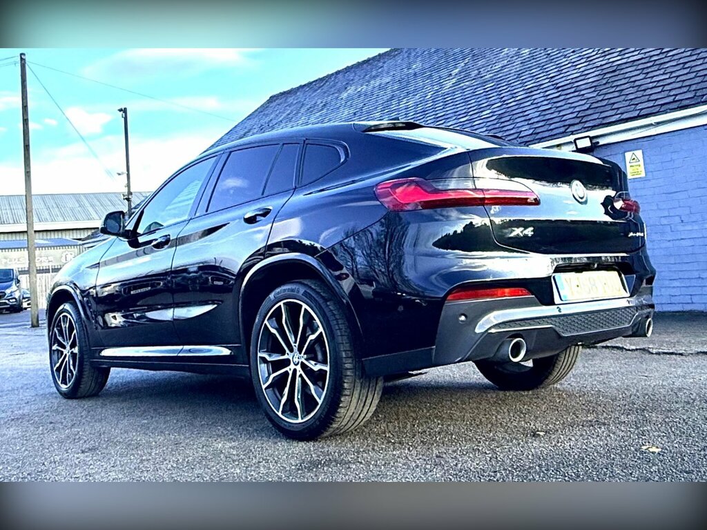 BMW X4 2.0 20D M Sport Xdrive Euro 6 Ss YJ68YUU Black #4