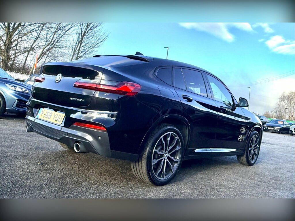 BMW X4 2.0 20D M Sport Xdrive Euro 6 Ss YJ68YUU Black #5