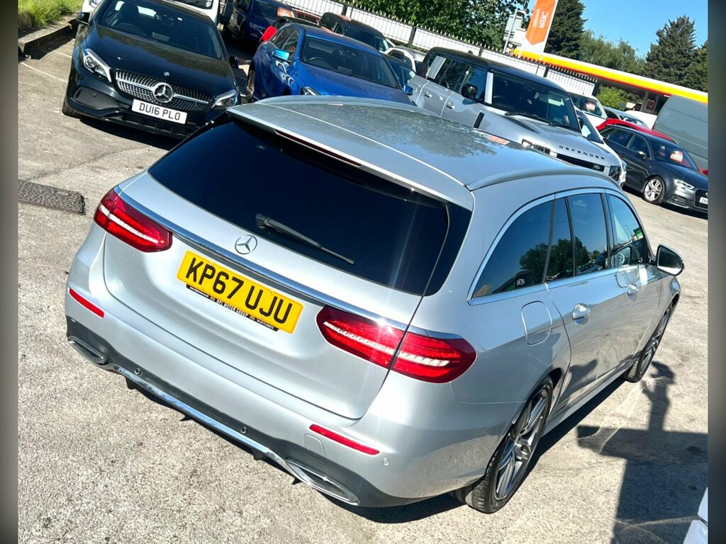 Mercedes-Benz E Class 2.0 E220d Amg Line G-tronic Euro 6 Ss KP67UJU Silver #5