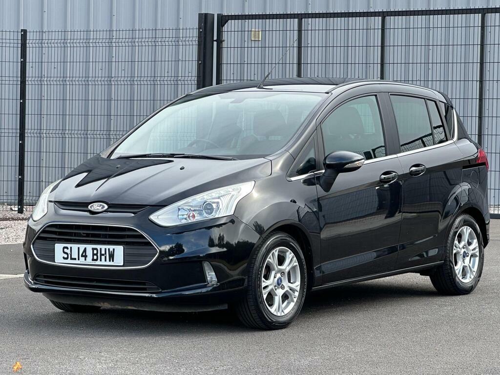 Ford B-Max 1.0T Ecoboost Zetec Navigator Mpv SL14BHW Black #3