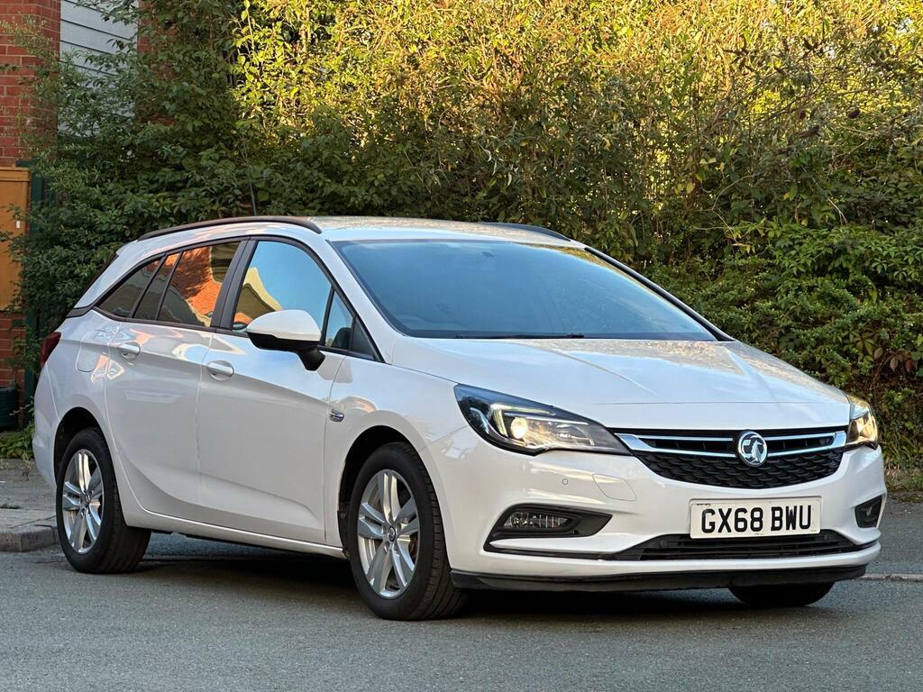 Vauxhall Astra 1.6 Cdti Blueinjection Design Sports Tourer Euro 6 White