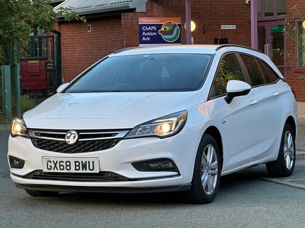 Vauxhall Astra 1.6 Cdti Blueinjection Design Sports Tourer Euro 6 GX68BWU White #6