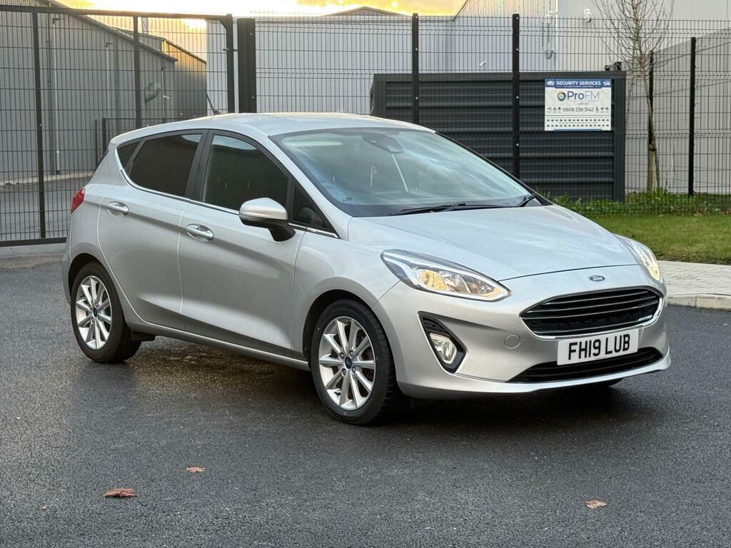 Ford Fiesta 1.5 Tdci Titanium Euro 6 S S Silver