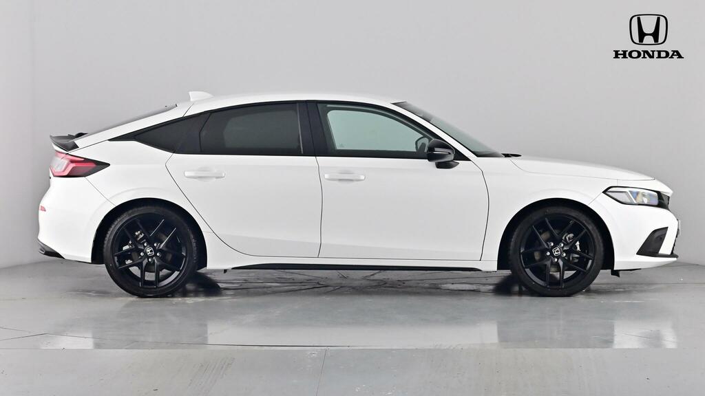 Honda Civic 2.0 H I-mmd Sport Hatchback Hybrid Ecvt YJ74ERE White #6