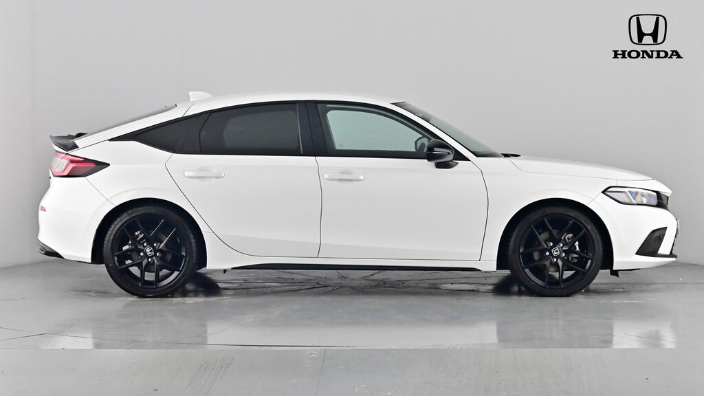 Honda Civic 2.0 H I-mmd Sport Hatchback Hybrid Ecvt YJ74ERE White #5