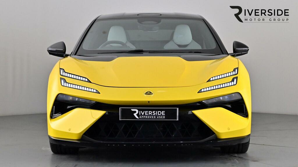 Lotus Emeya 102Kwh R Hatchback 4Wd Dual Mot LG75EHK Yellow #6