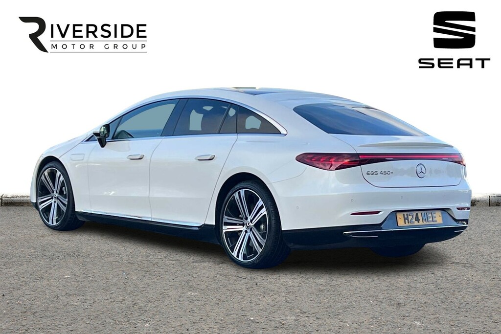 Mercedes-Benz EQS Eqs 450 108.4Kwh Exclusive Luxury Saloon H24MEE White #3