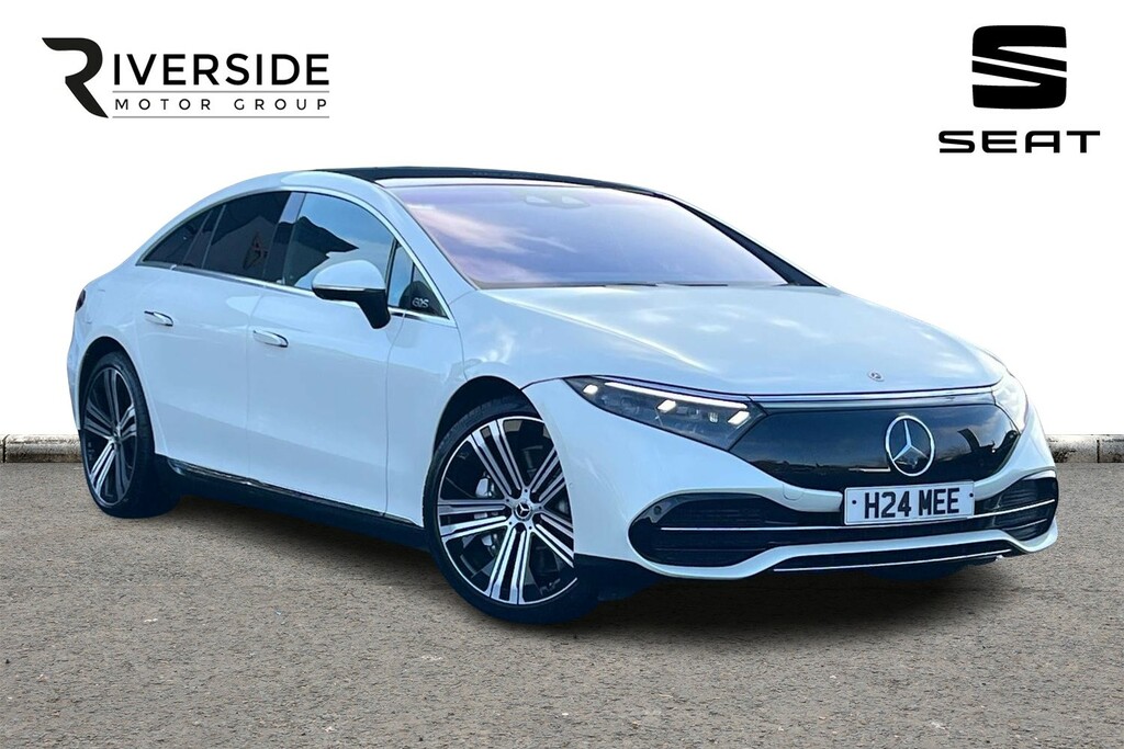 Mercedes-Benz EQS Eqs 450 108.4Kwh Exclusive Luxury Saloon White