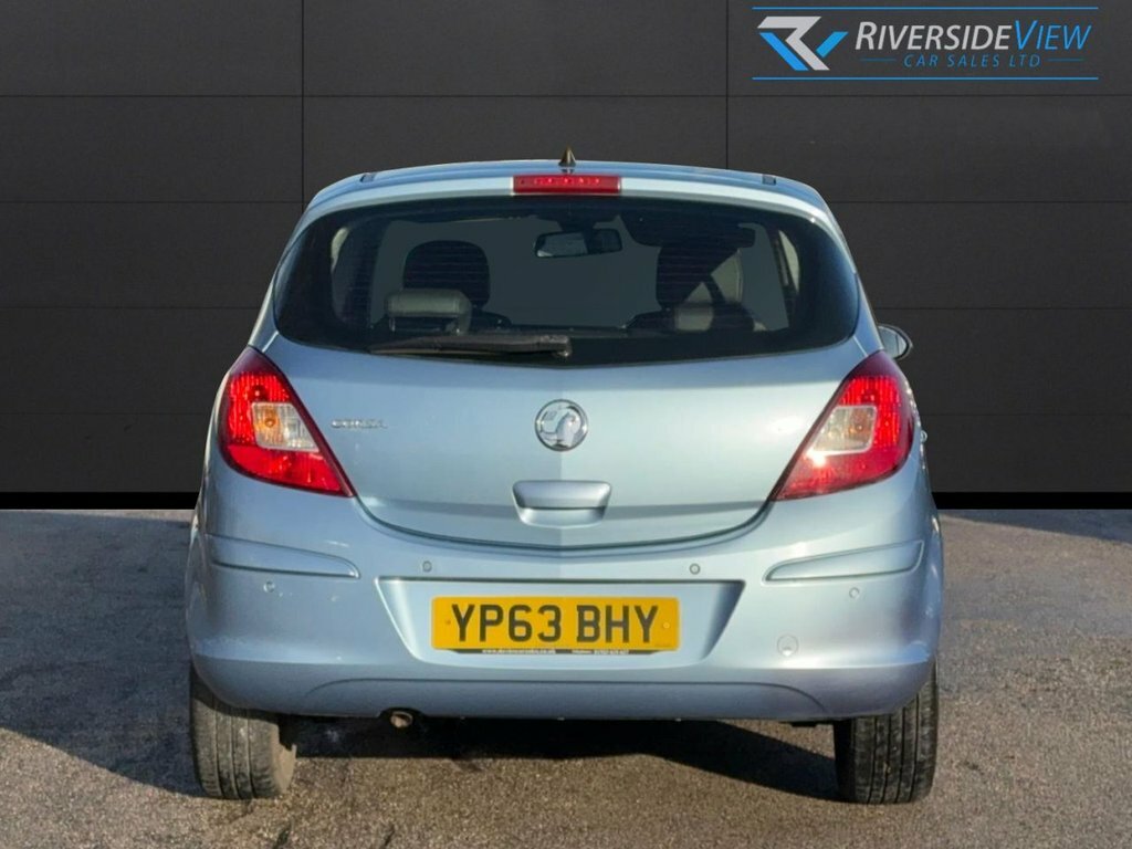 Vauxhall Corsa Hatchback YP63BHY Blue #5