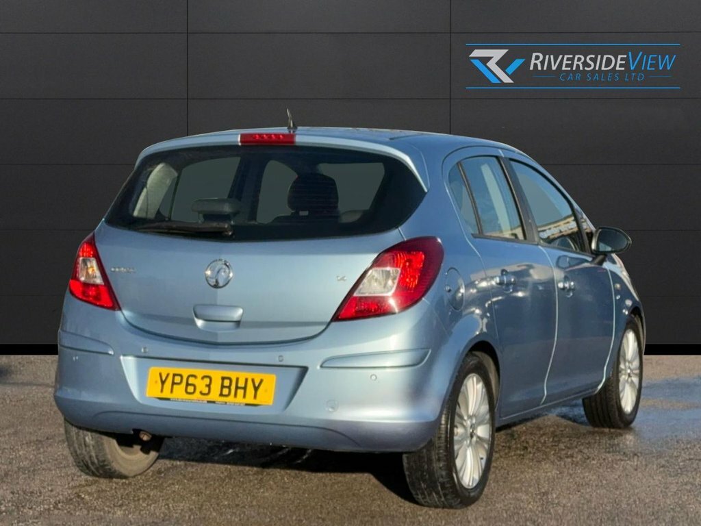 Vauxhall Corsa Hatchback YP63BHY Blue #4