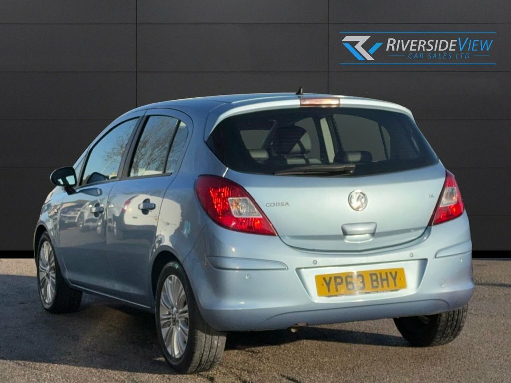 Vauxhall Corsa Hatchback YP63BHY Blue #6