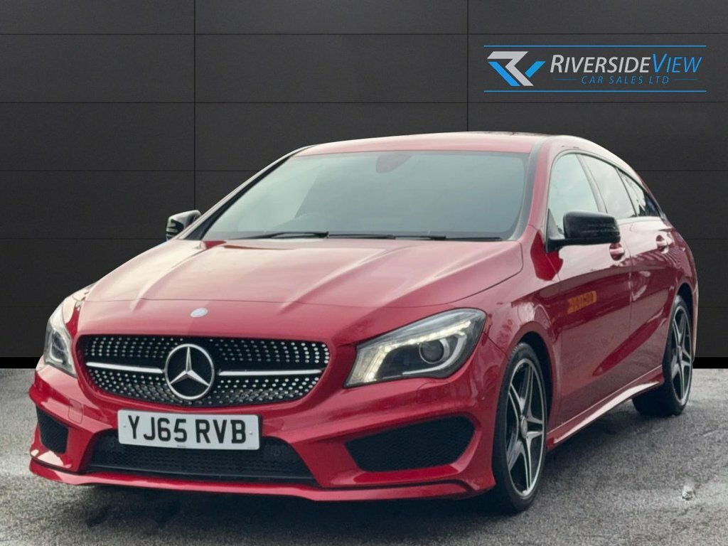 Mercedes-Benz CLA Class 2.1L Amg Sport Red #2