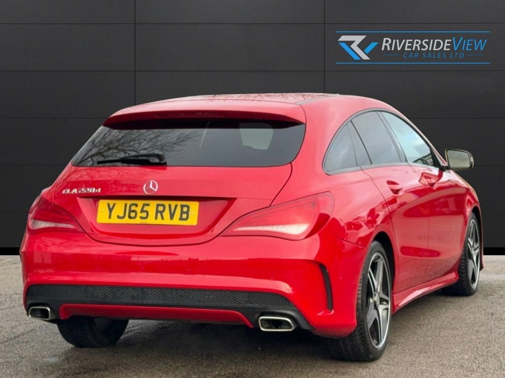 Mercedes-Benz CLA Class 2.1L Amg Sport Red #4