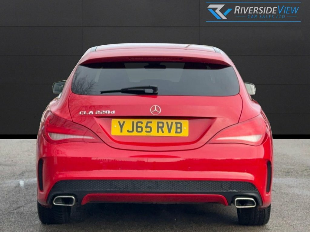 Mercedes-Benz CLA Class 2.1L Amg Sport Red #5