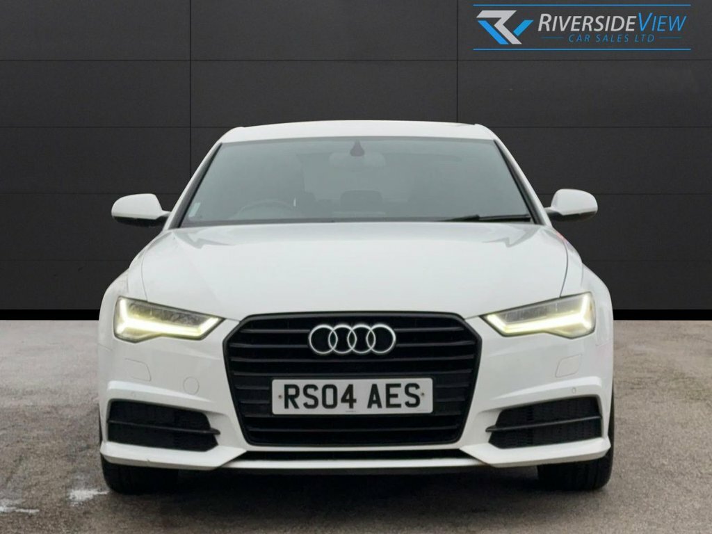 Audi A6 Saloon 2L Black Edition RS04AES White #3