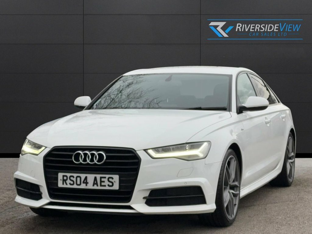 Audi A6 Saloon 2L Black Edition RS04AES White #2
