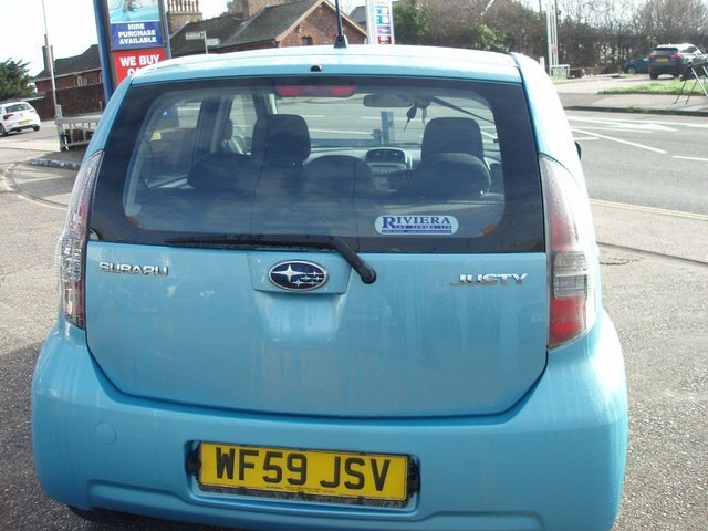 Subaru Justy R Black #7