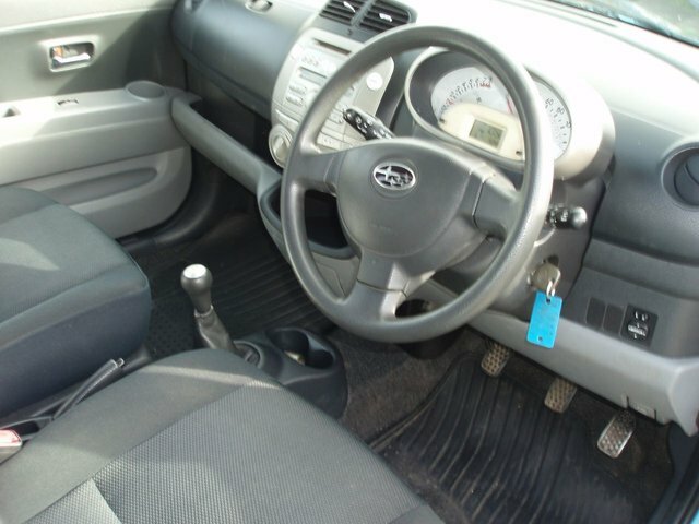 Subaru Justy R Black #10