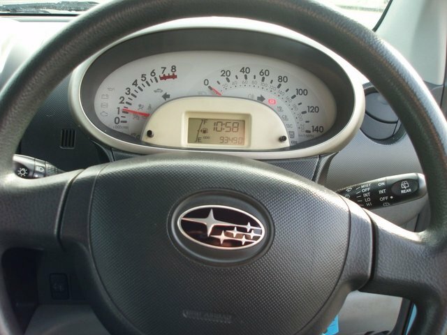 Subaru Justy R Black #14