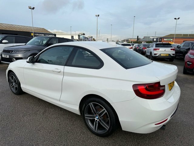 BMW 2 Series Gran Coupe 218D Sport Coupe White #4