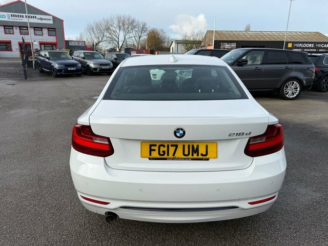 BMW 2 Series Gran Coupe 218D Sport Coupe White #6