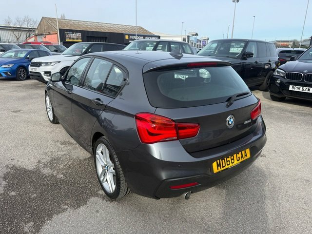 BMW 1 Series 116D M Sport Hatchback MD68GAA Grey #5
