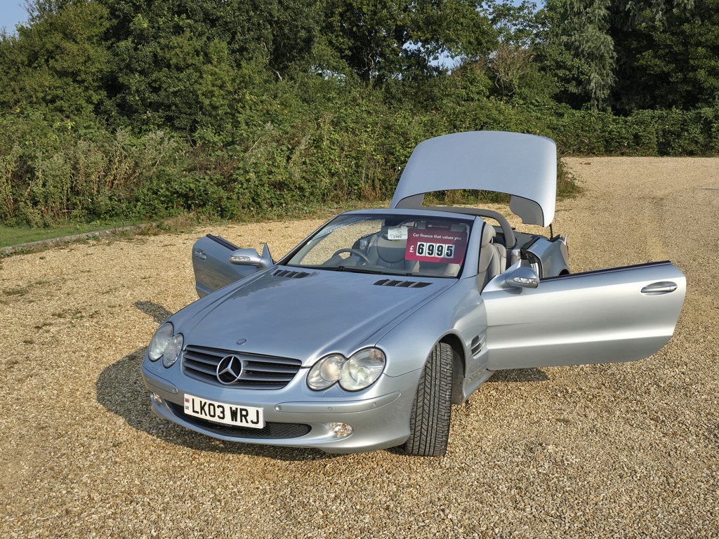 Mercedes-Benz SL Class 500 LK03WRJ Silver