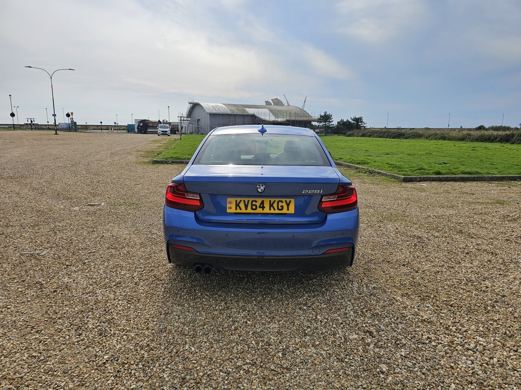 BMW 2 Series M-sport KV64KGY Blue #5