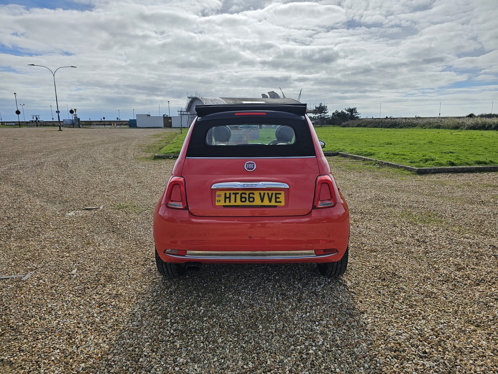 Fiat 500C Twinair Red #5