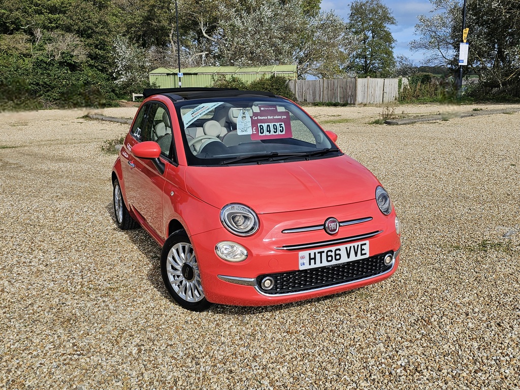Fiat 500C Twinair Red #3