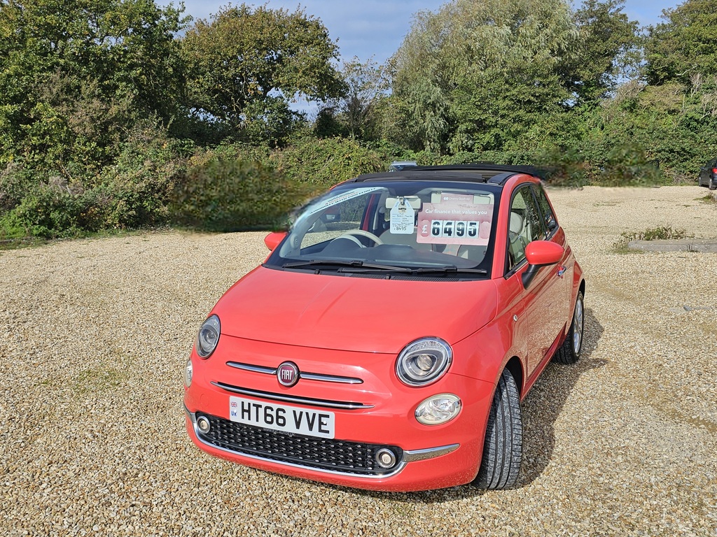 Fiat 500C Twinair Red #2