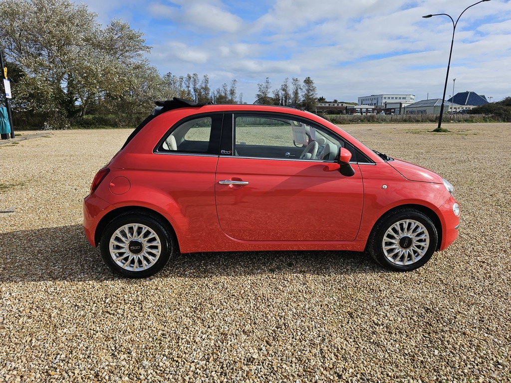 Fiat 500C Twinair Red #4