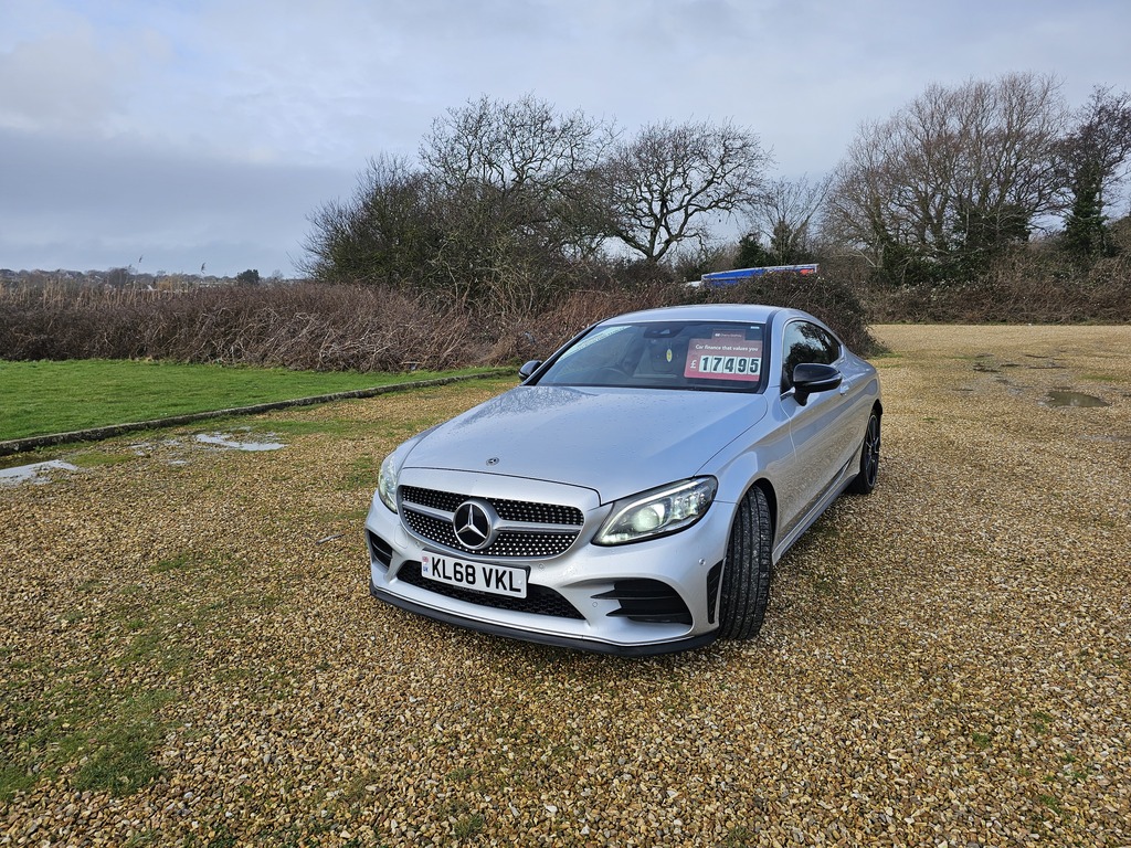 Mercedes-Benz C Class Amg Line G-tronic Premium KL68VKL Silver #2
