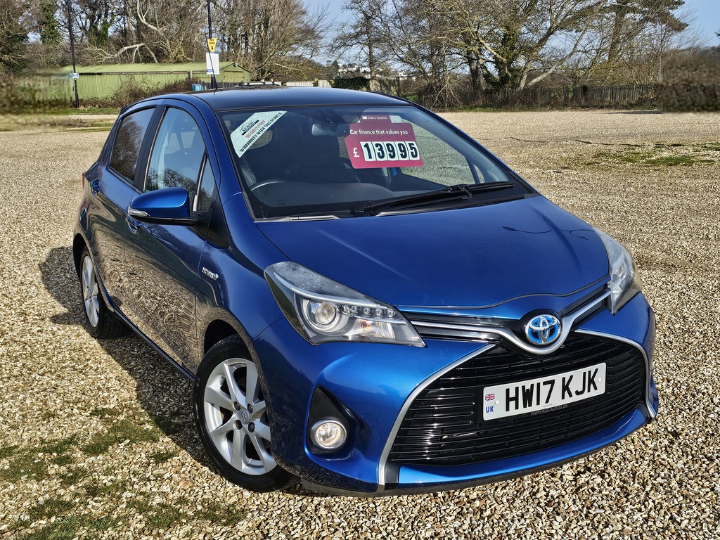 Toyota Yaris Excel Hybrid Vvt-i Cvt HW17KJK Blue #3
